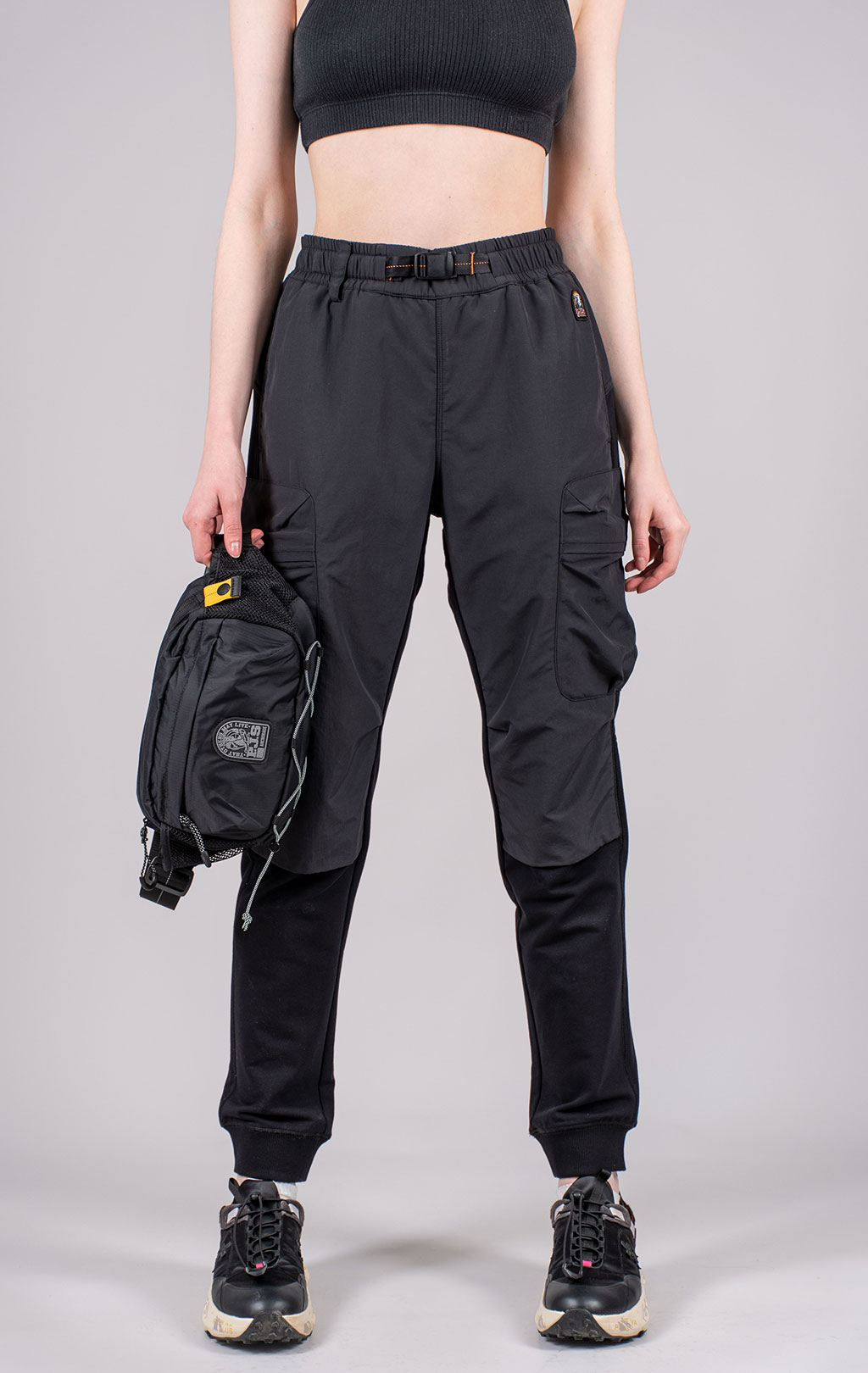 Женские брюки спортивные PARAJUMPERS SOAVE SS 25 m black 