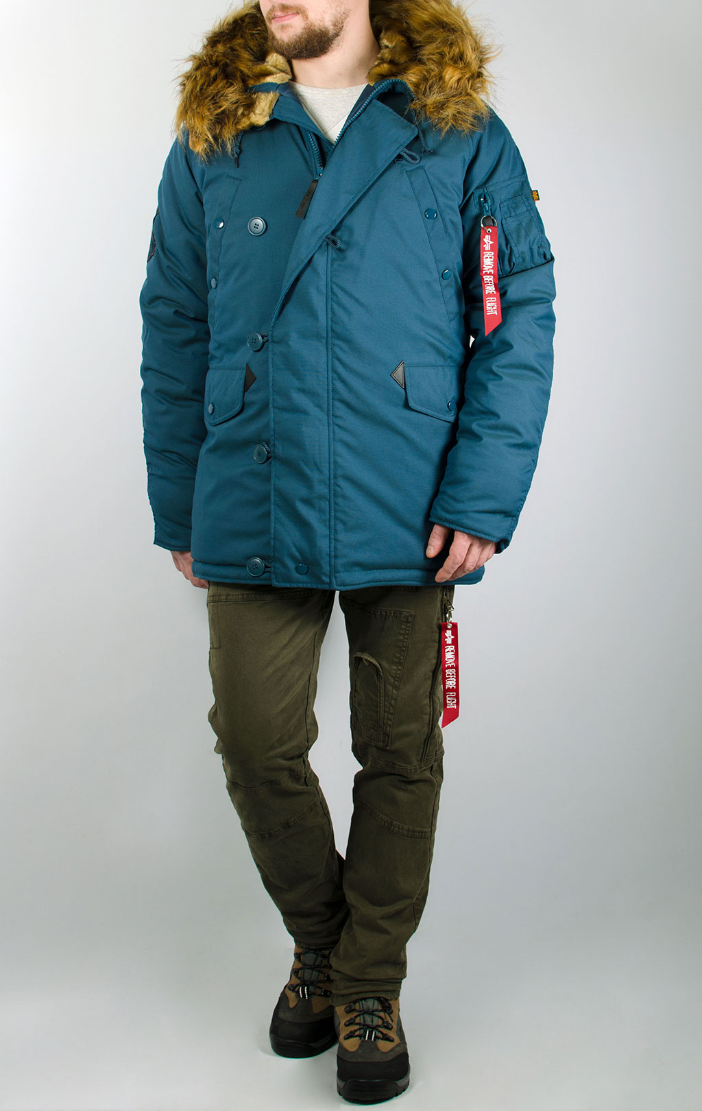 Аляска ALPHA INDUSTRIES EXPLORER blue bold 