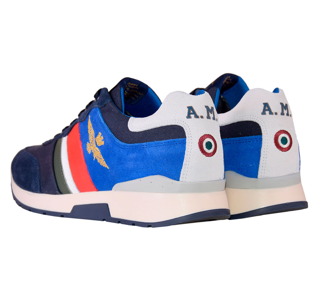Кроссовки AERONAUTICA MILITARE SS19 blue navy/inchiostro (SC 151) 