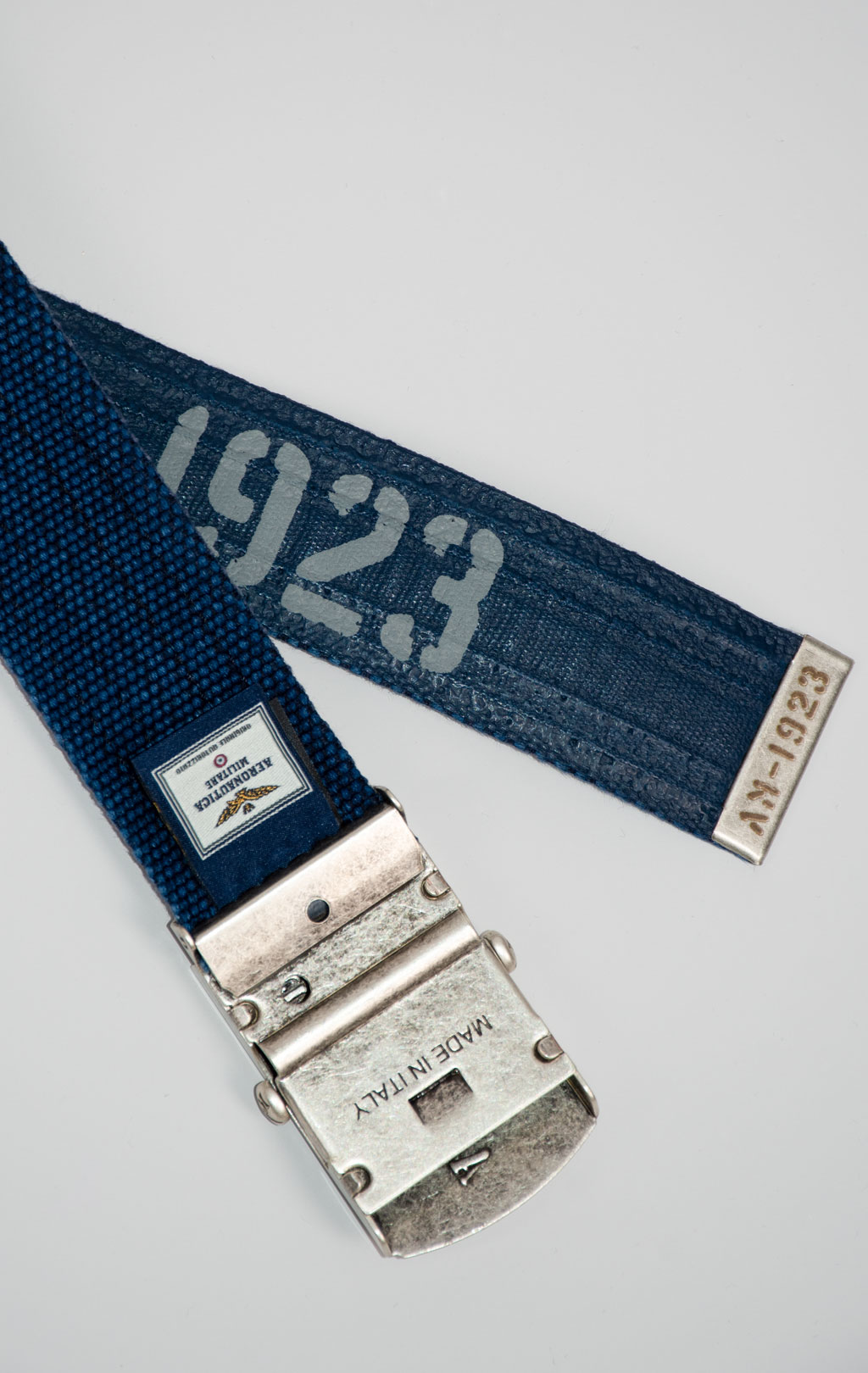 Ремень тканевый AERONAUTICA MILITARE SS 25/IT blue navy (CI 317) 