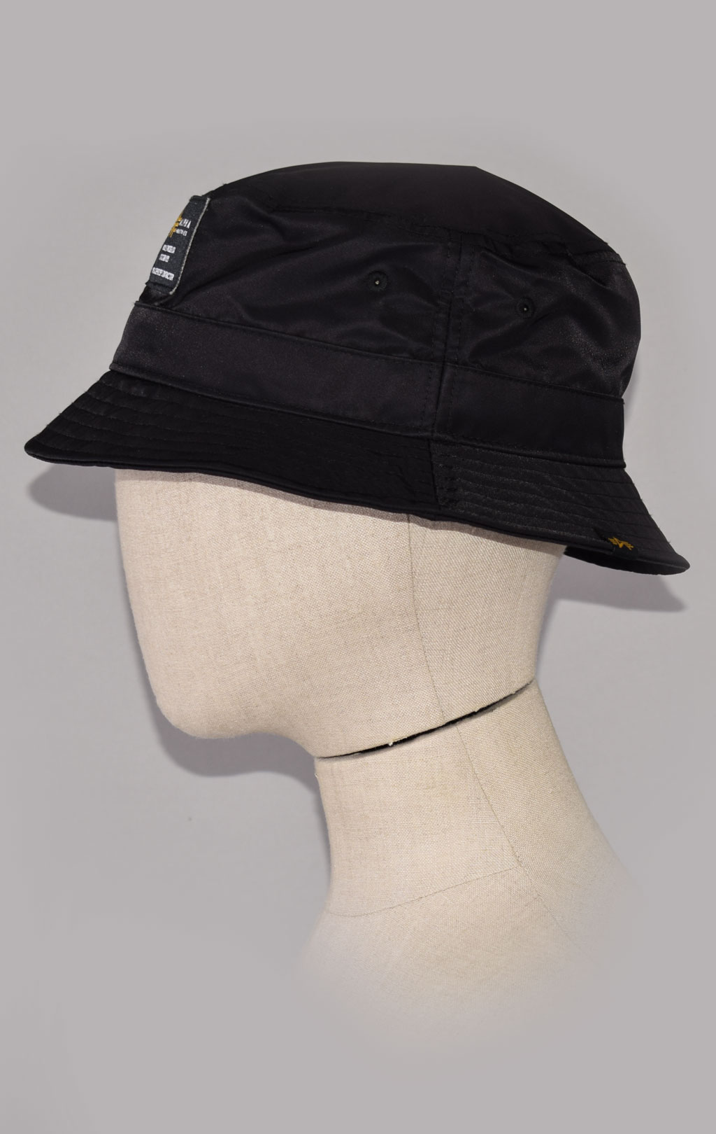 Панама ALPHA INDUSTRIES CREW BUCKET HAT black 