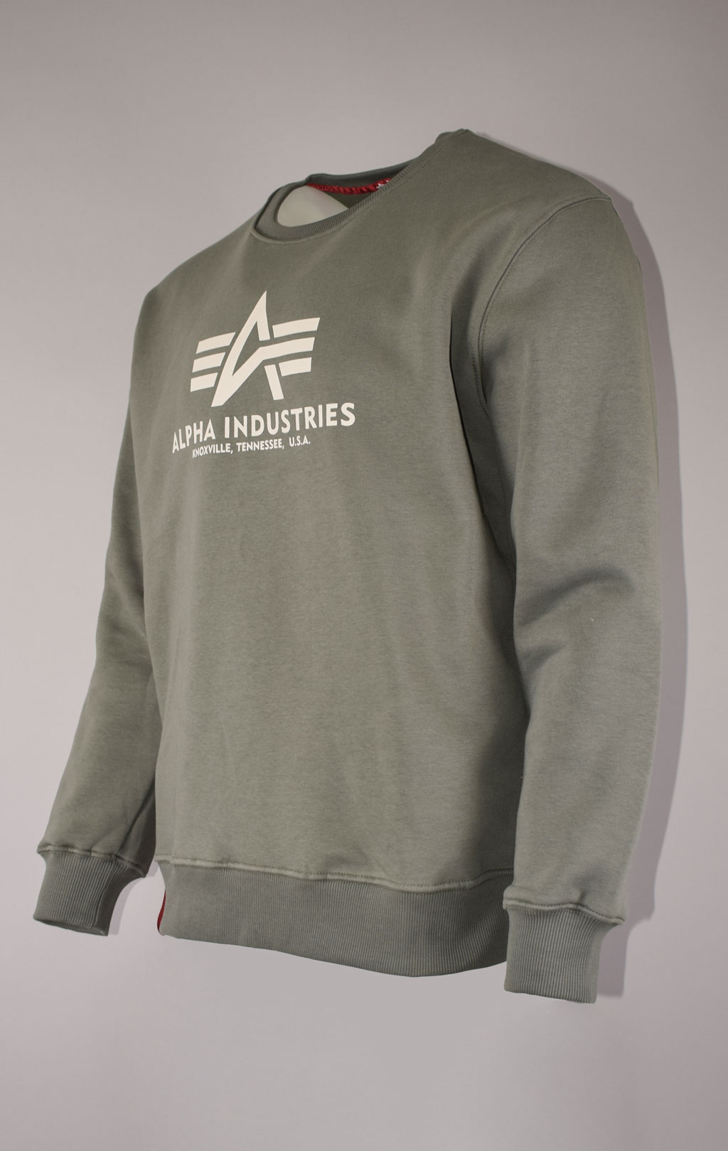 Свитшот ALPHA INDUSTRIES BASIC SWEATER vintage green 