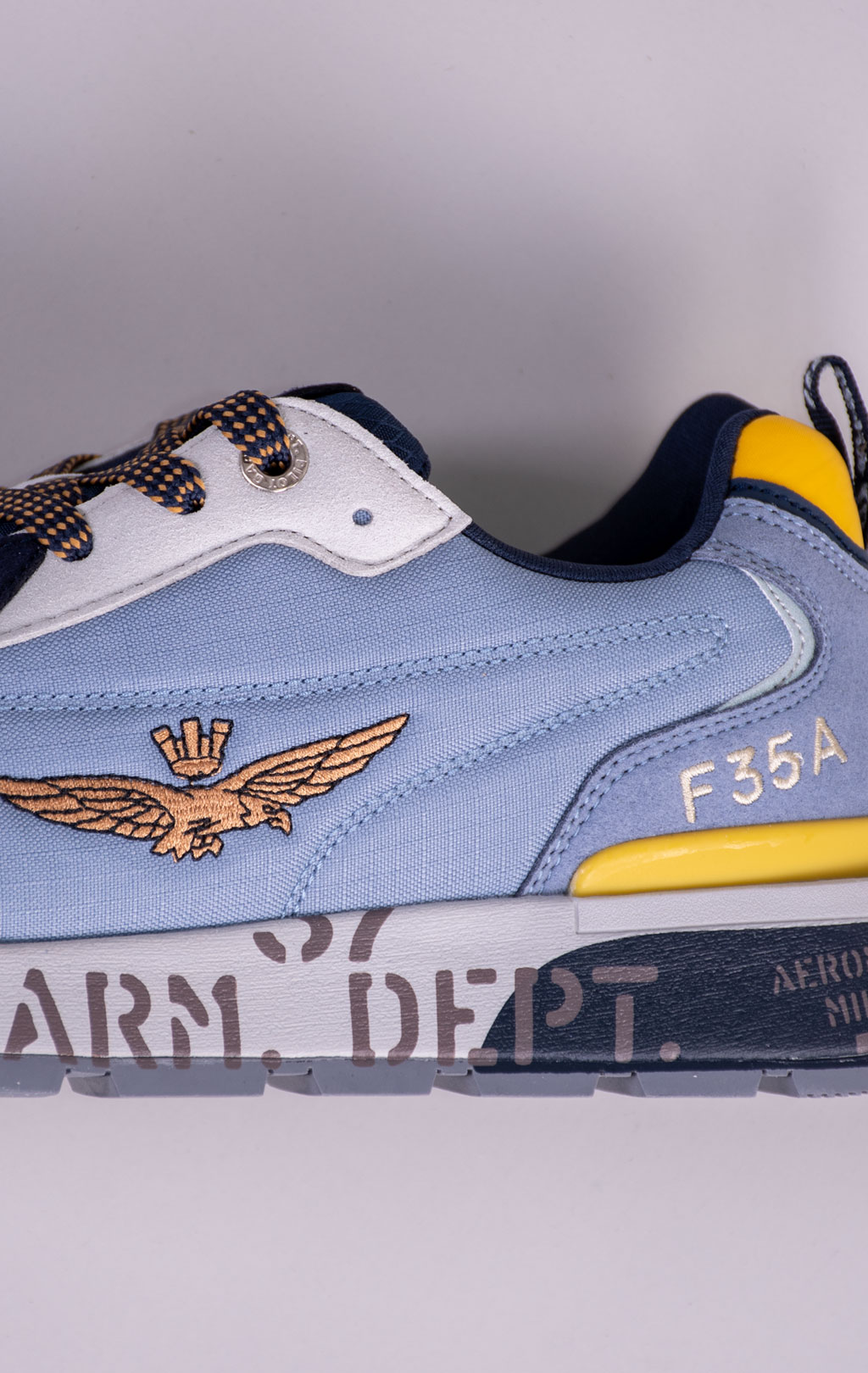 Кроссовки AERONAUTICA MILITARE (SC 0276) SS 26/CN azzurro 