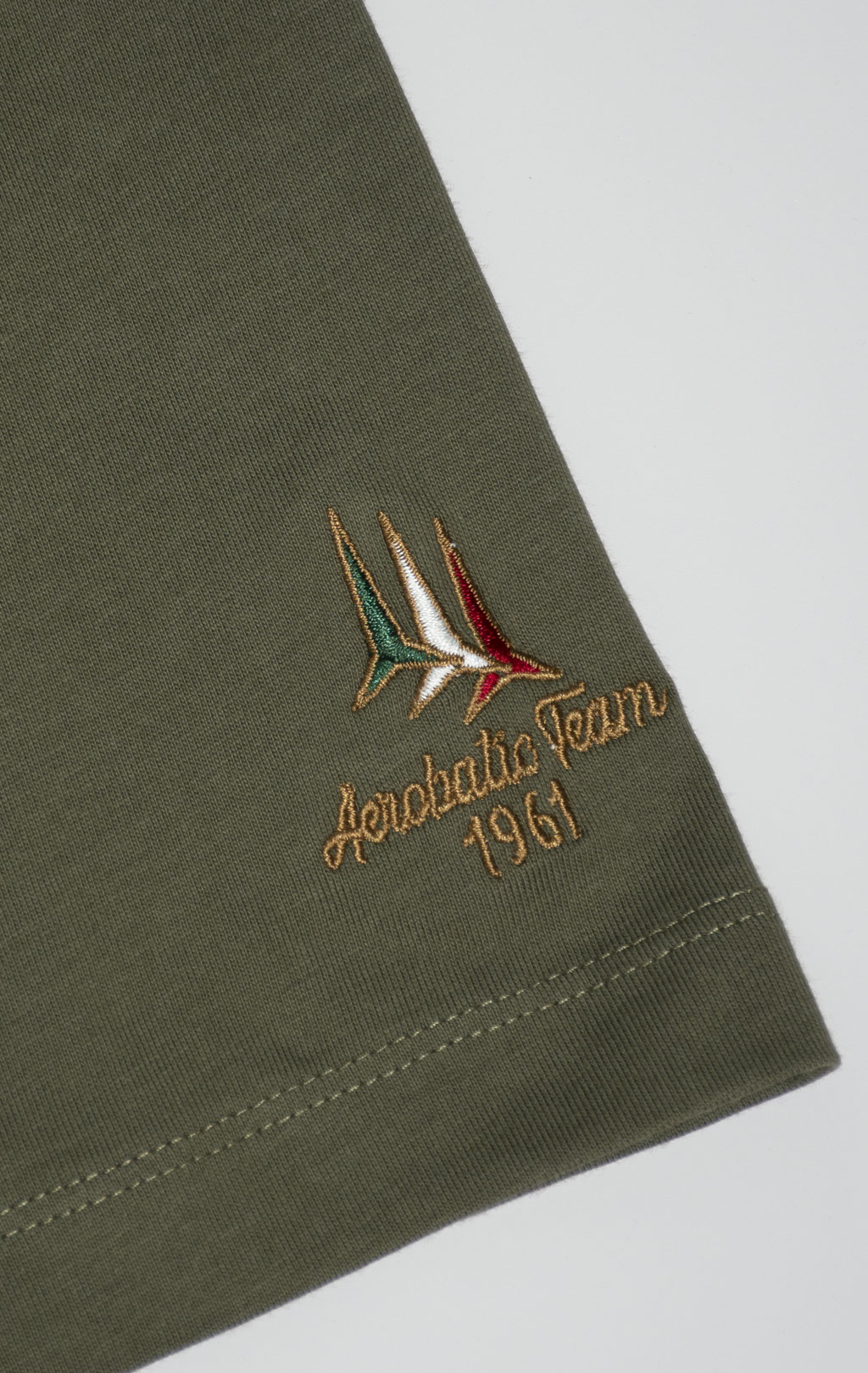 Футболка AERONAUTICA MILITARE SS 25 m/BD military olive (TS 2401) 