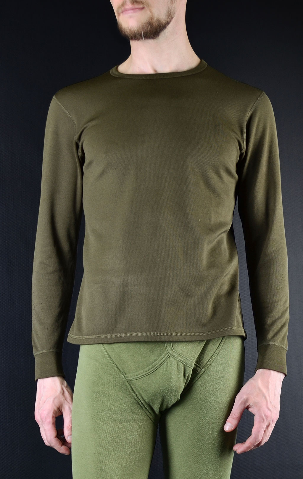 Термофутболка с длинным рукавом Vest Thermal olive б/у Англия