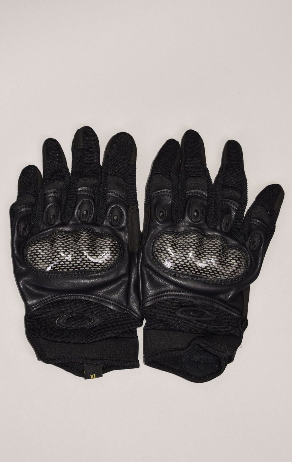 Перчатки тактические OK ASSAULT с пласт. защитой black 
