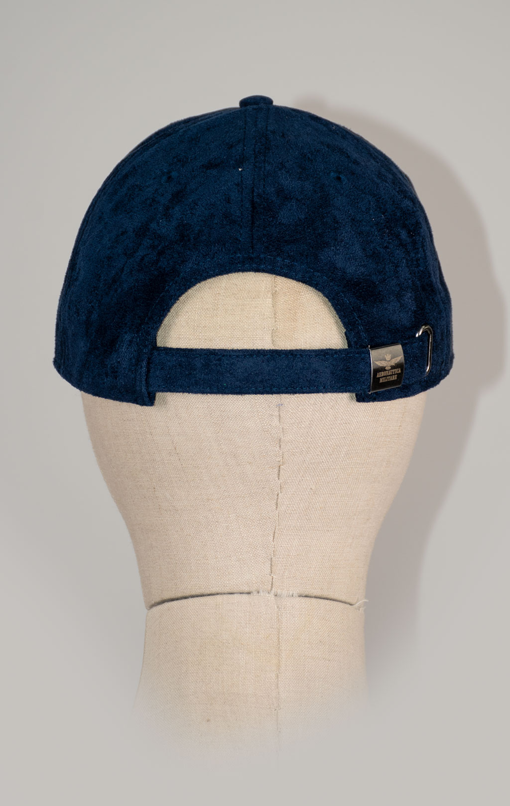 Бейсболка AERONAUTICA MILITARE искусственная замша FW 25/26/CN blue navy (HA 1229) 