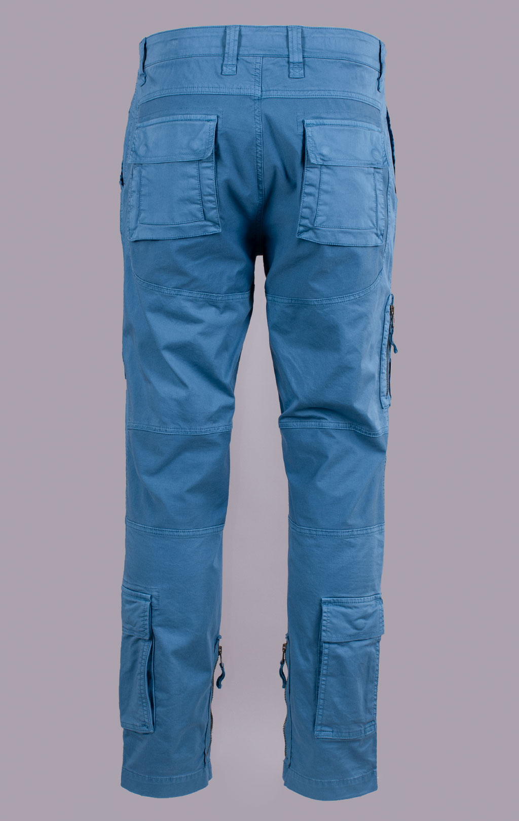 Брюки-карго AERONAUTICA MILITARE ANTI-G SS 26/AL dusty blue (PA 1387) 