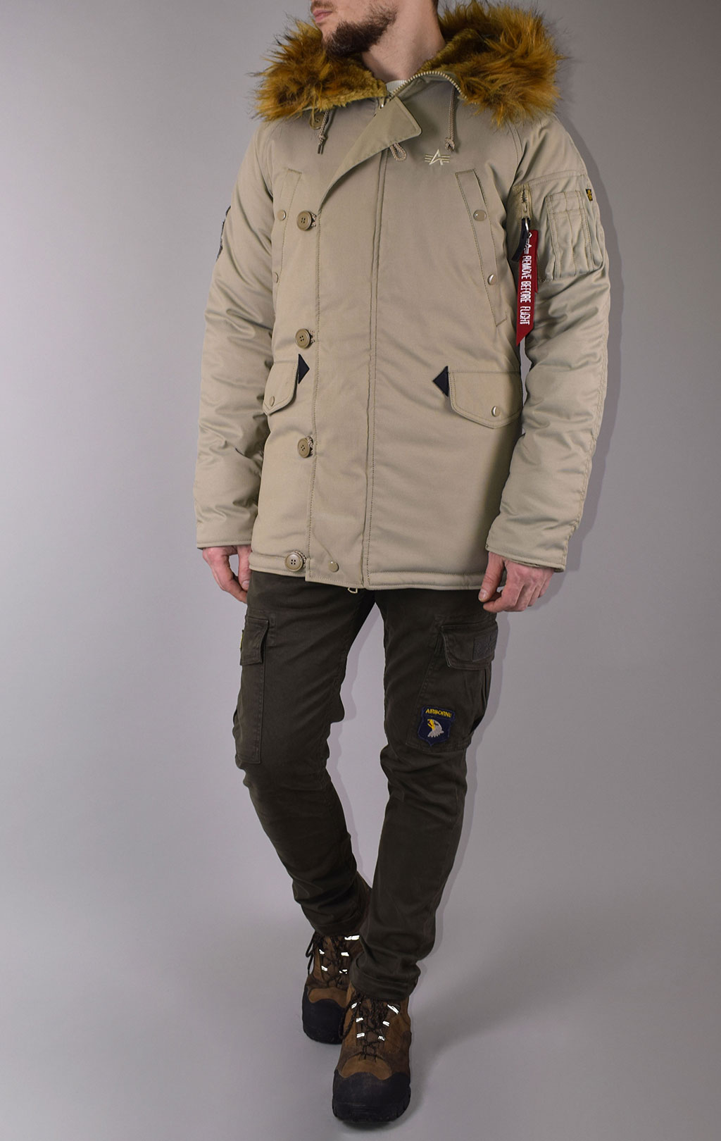 Аляска ALPHA INDUSTRIES EXPLORER khaki 