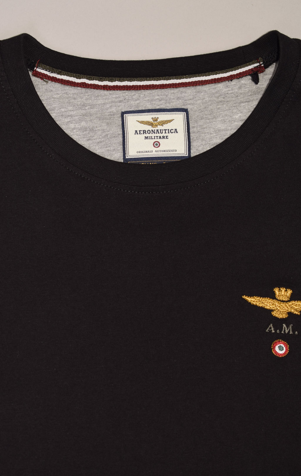 Футболка AERONAUTICA MILITARE FW 23/24/BD jet black (TS 1580) 