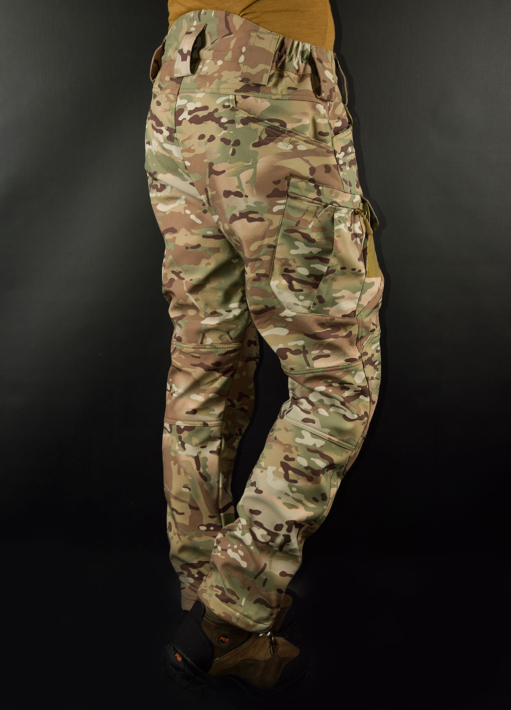 Брюки тактические Mil-Tec ASSAULT Soft Shell multicam 