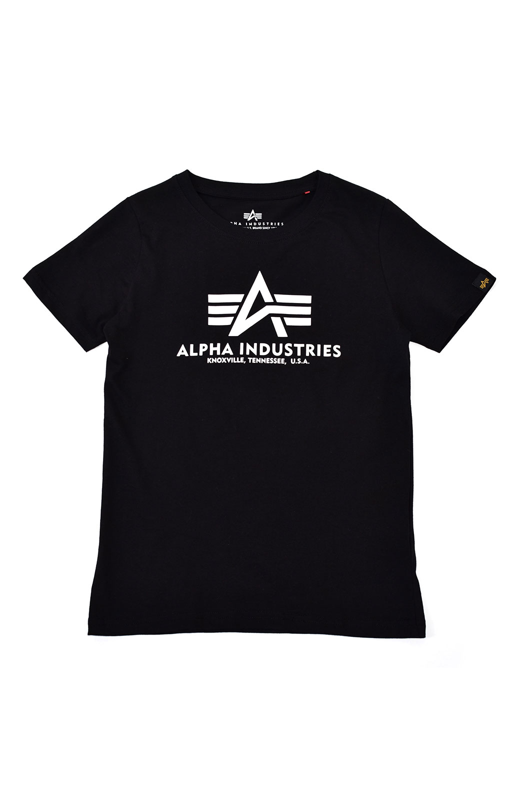 Детская футболка ALPHA INDUSTRIES BASIC T black 