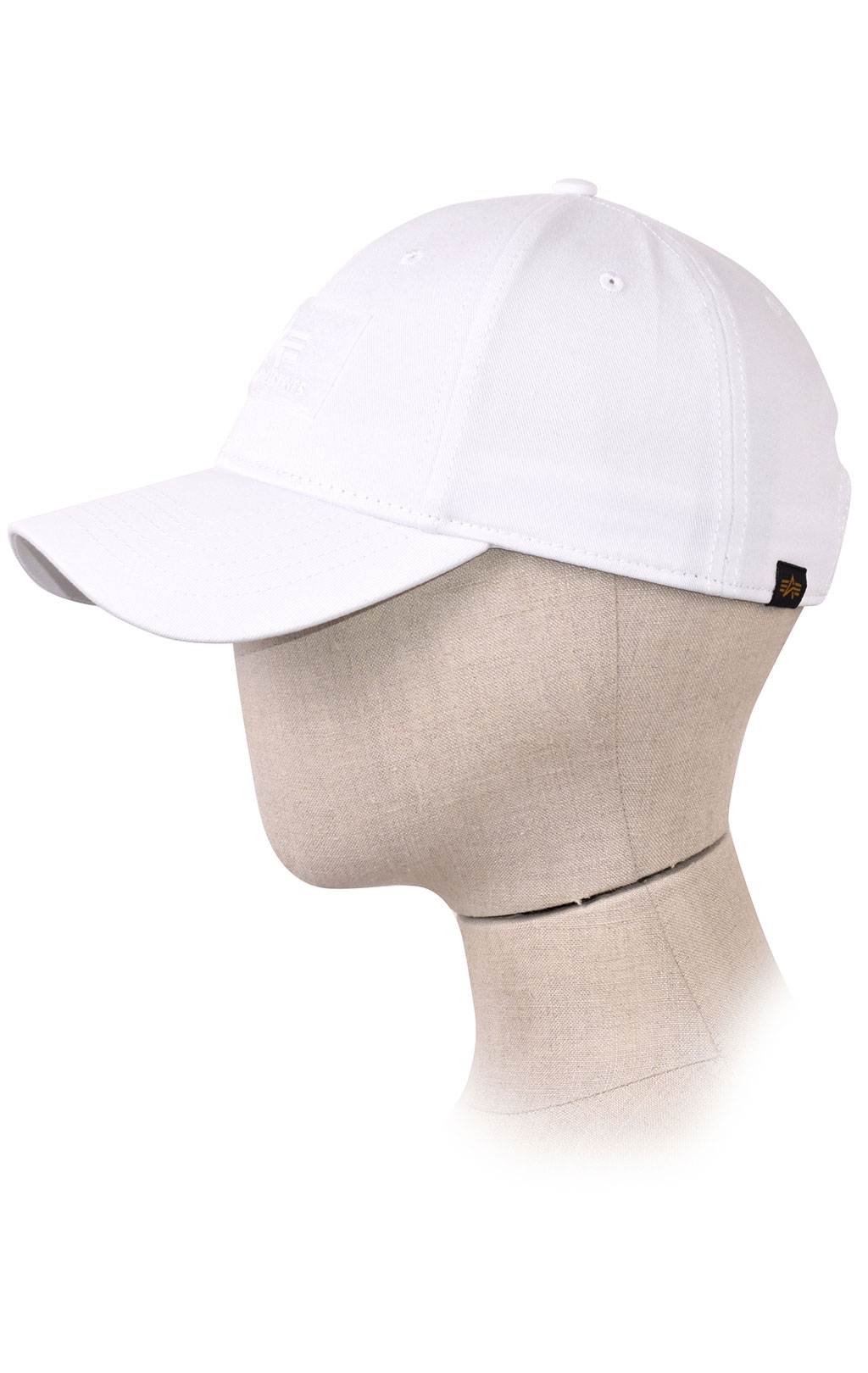 Бейсболка ALPHA INDUSTRIES VELCRO CAP white 