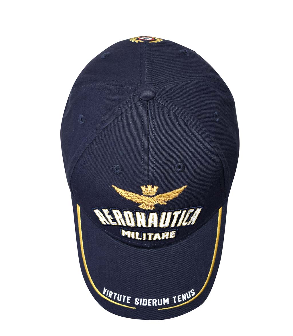 Бейсболка AERONAUTICA MILITARE SS 21/CN blue navy (HA 1079) 