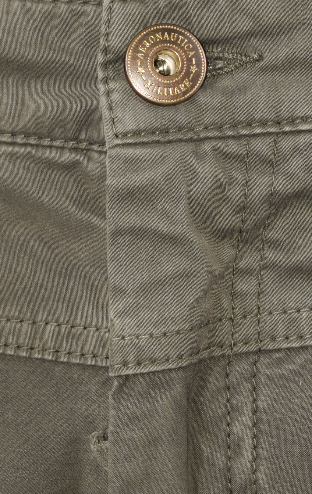 Брюки-карго AERONAUTICA MILITARE ANTI-G плотные FW 23/24/AL verde militare (PA 1557) 