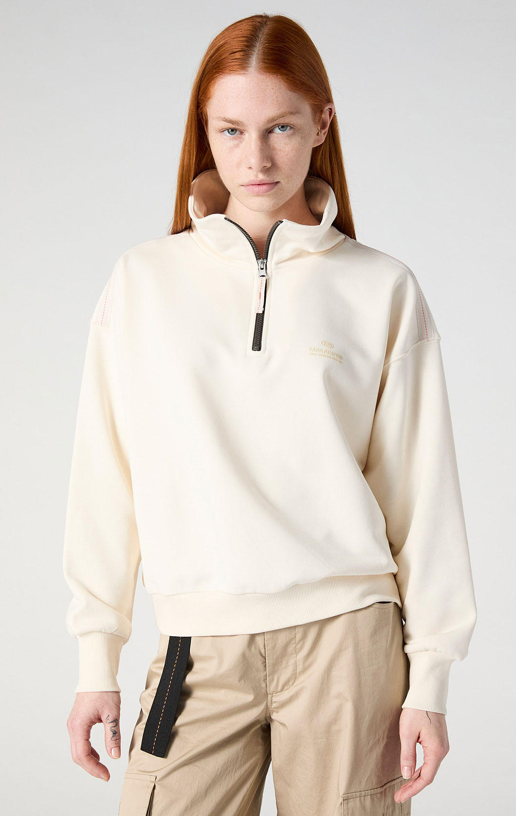 Женский свитшот PARAJUMPERS ZENDAYA SS 25 m moonbeam 