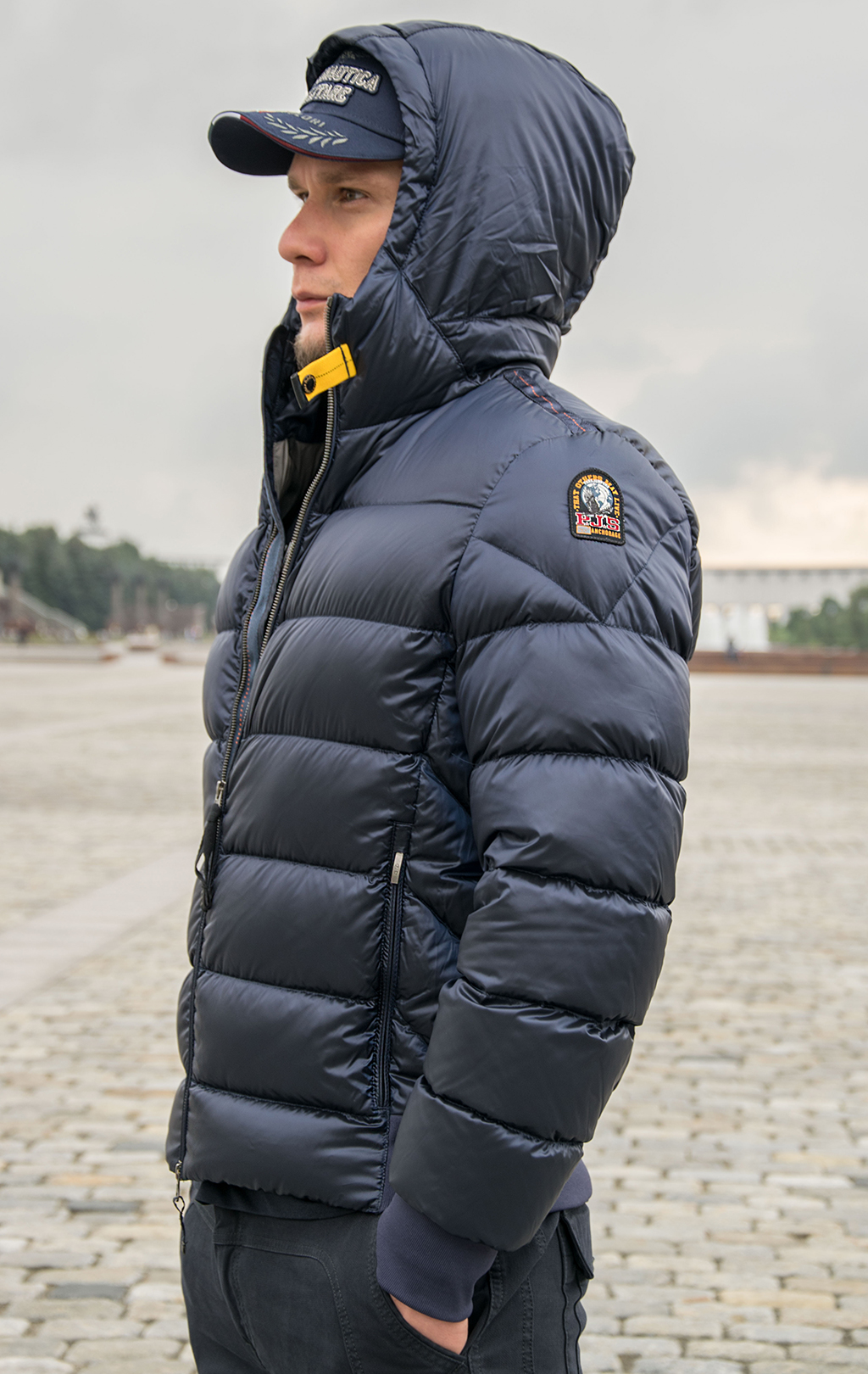 Куртка-пуховик PARAJUMPERS PHARRELL FW 21/22 navy 