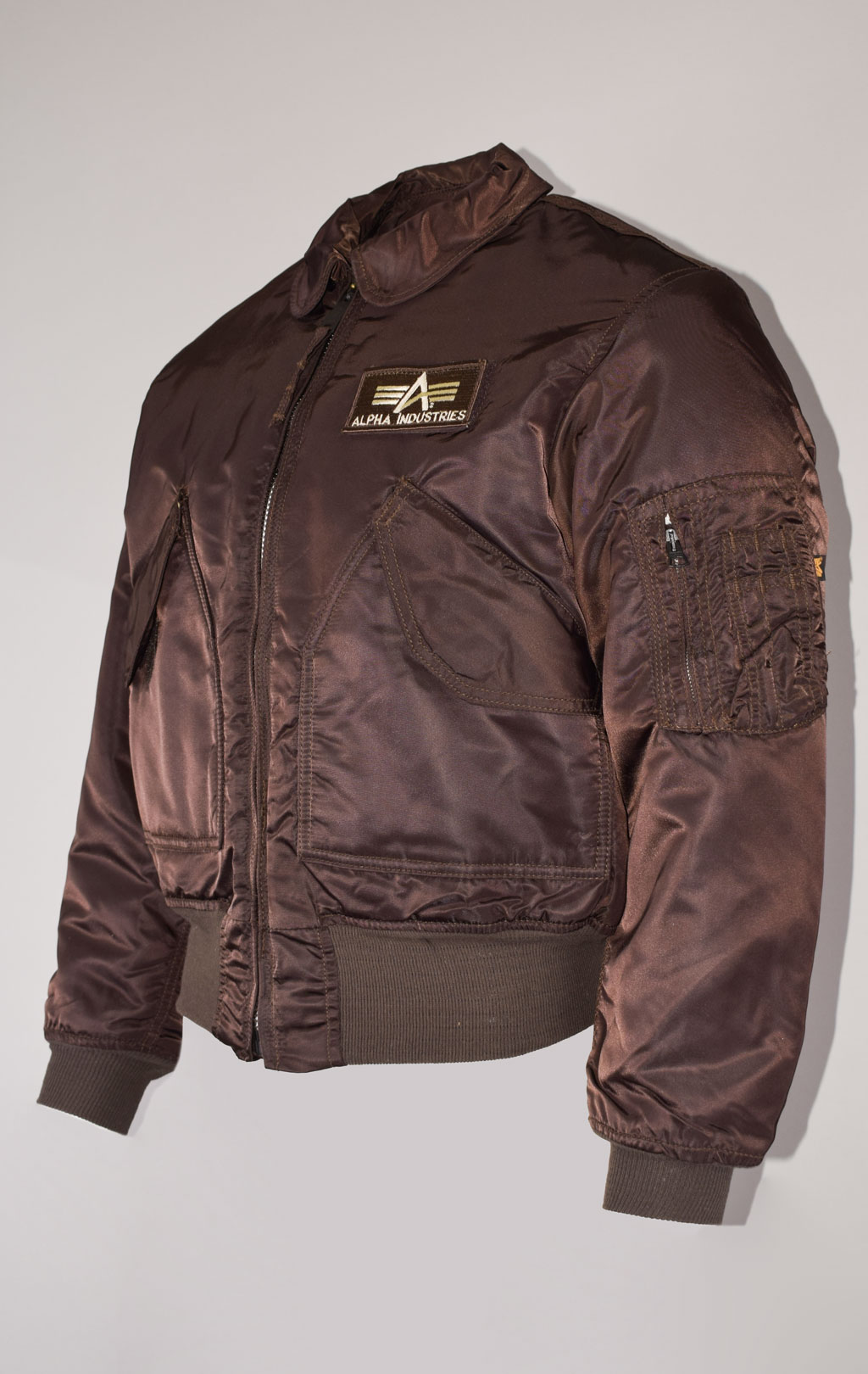 Куртка летная ALPHA INDUSTRIES CWU-45 chocolate 