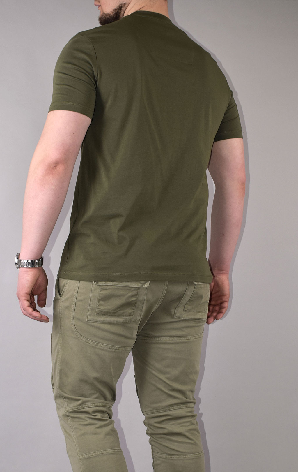 Футболка AERONAUTICA MILITARE SS 21/TR verde scuro (TS 1867) 