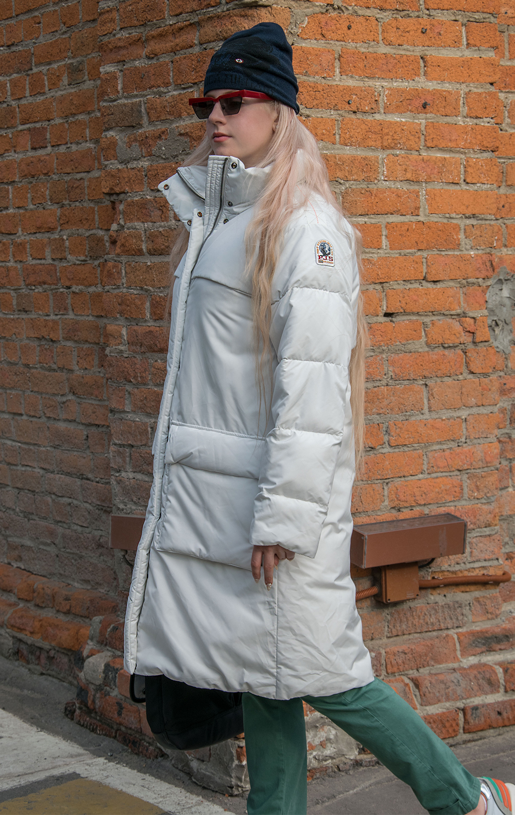 Женское пальто утеплённое PARAJUMPERS KAISHA FW 20/21 off white 