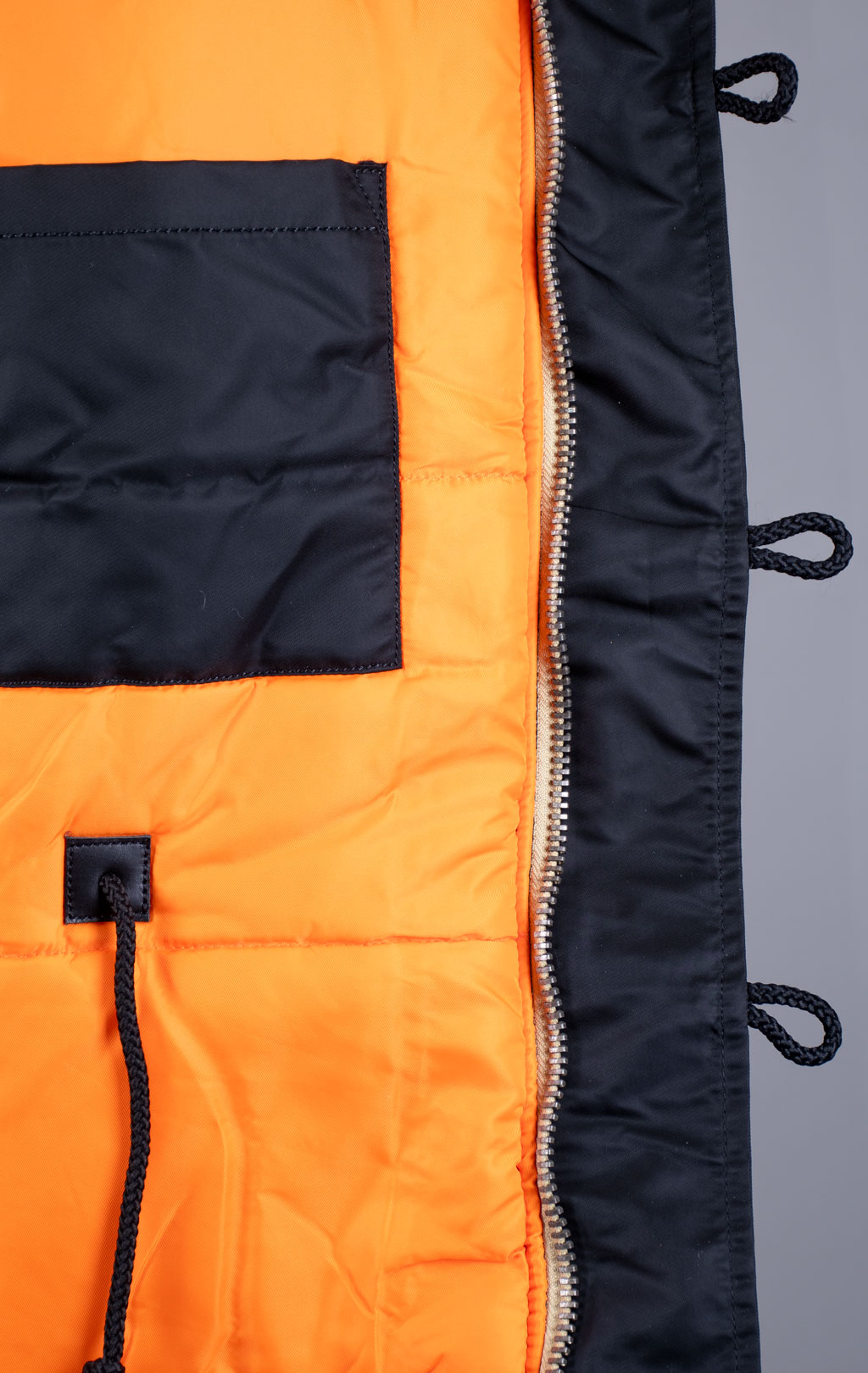 Аляска ALPHA INDUSTRIES N-3B ART VF натур. мех black 