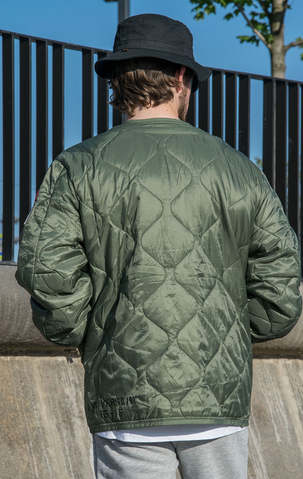 Подстежка ALPHA INDUSTRIES 50th ANNIVERSARY M-65 с карманами и манжетами olive 