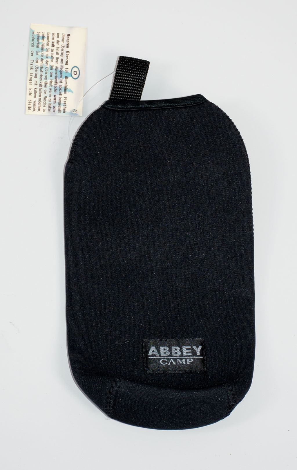 Чехол термический для бутылки ABBEY CAMP неопрен 1L black 
