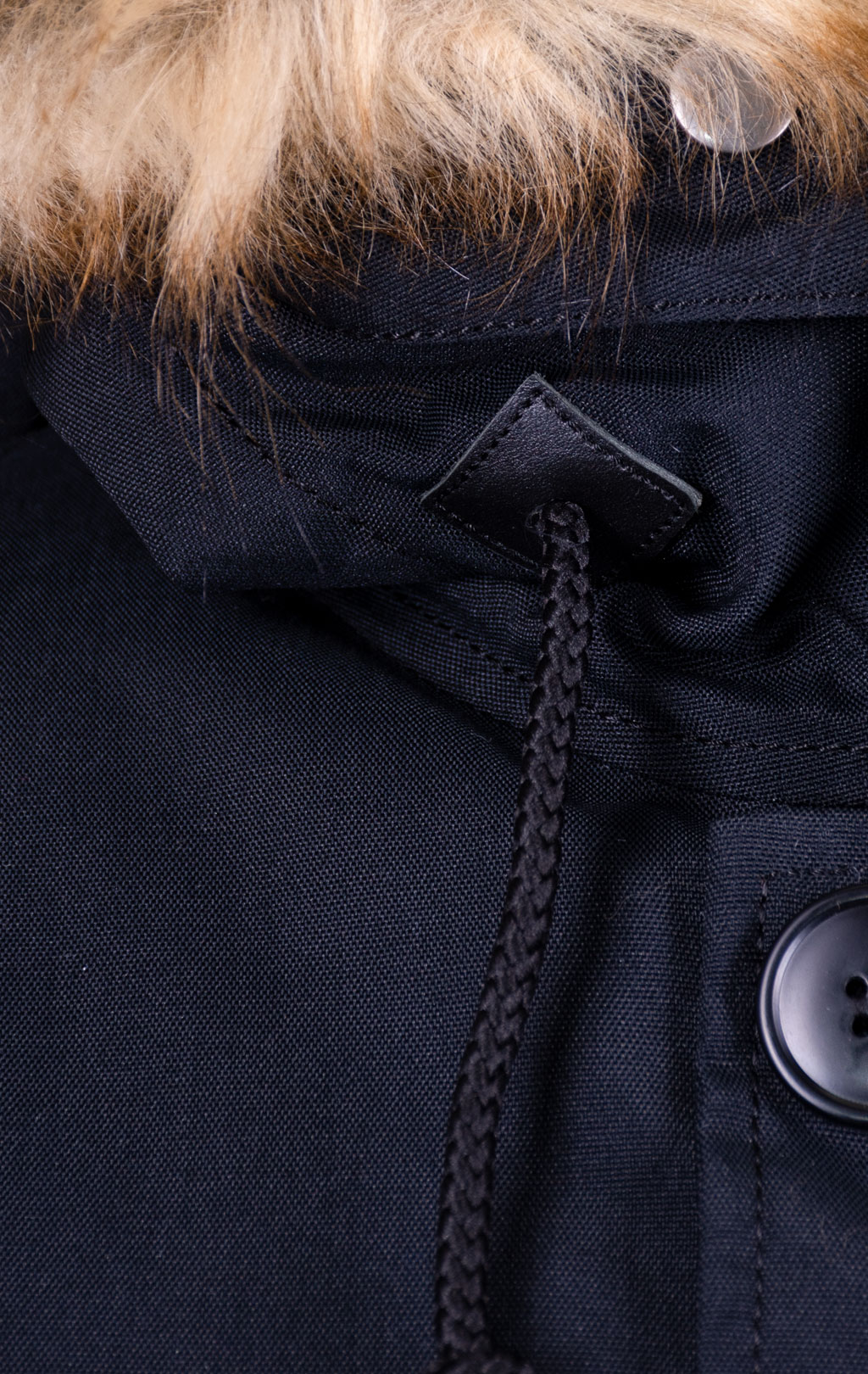 Женская аляска ALPHA INDUSTRIES POLAR black 