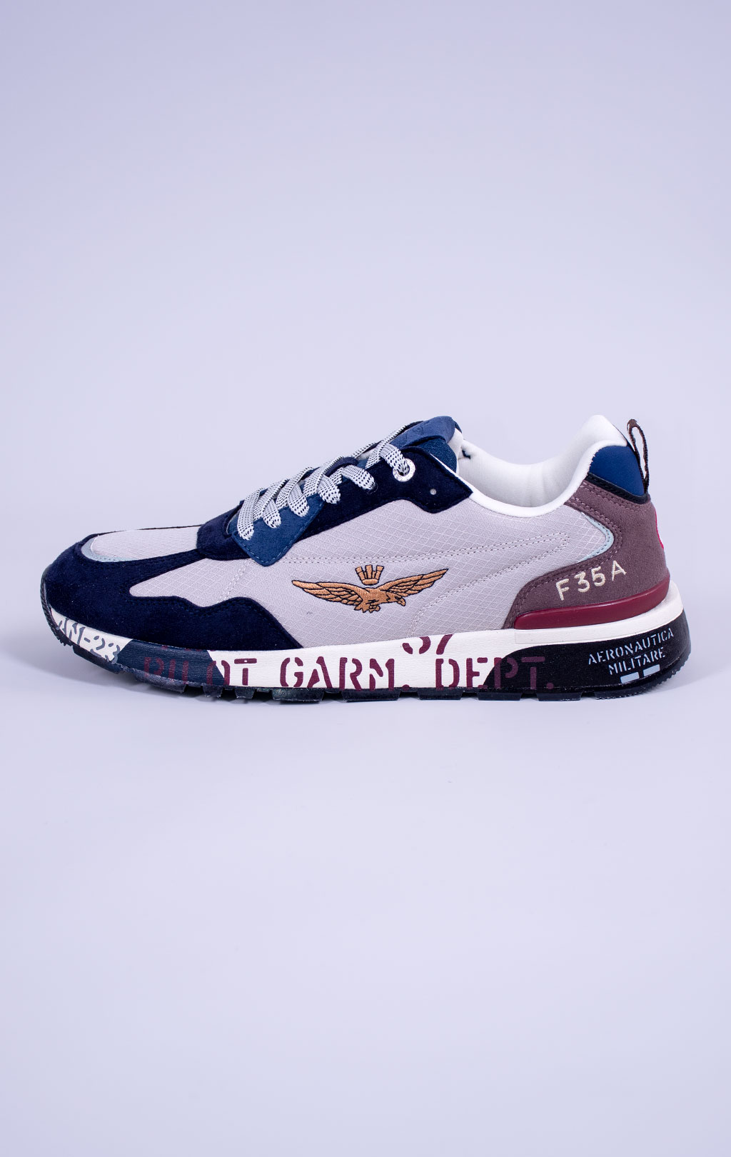 Кроссовки AERONAUTICA MILITARE (SC 0276) FW 26/27/CN bianco/blue 