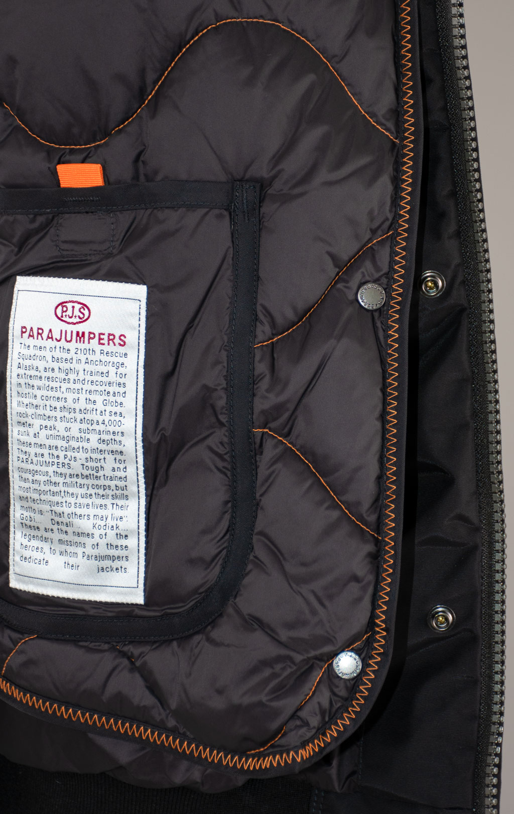 Аляска пуховая PARAJUMPERS GOBI FW 25/26 black 