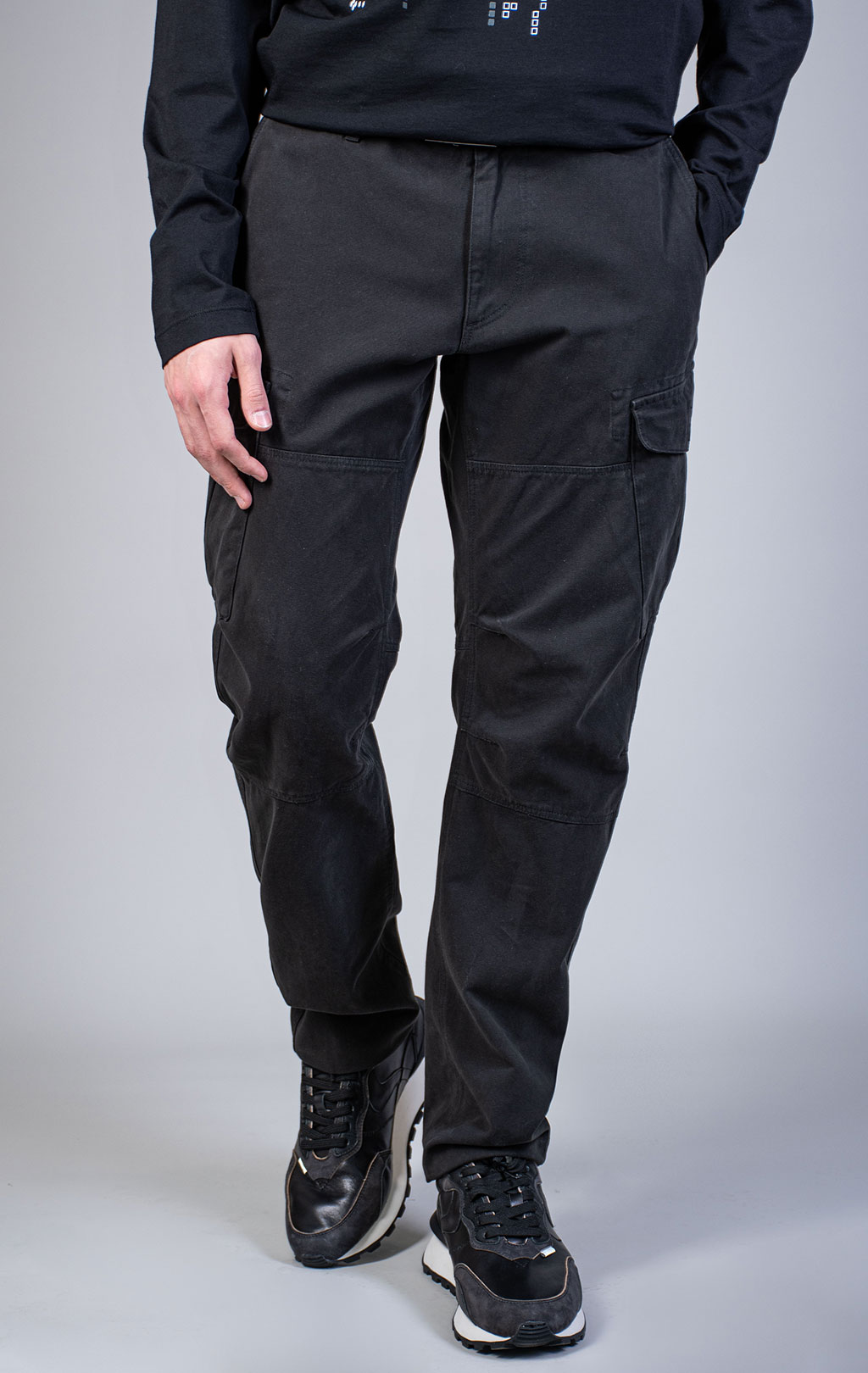 Брюки-карго BLAUER MAFFA FW 25/26 black (P04285) 