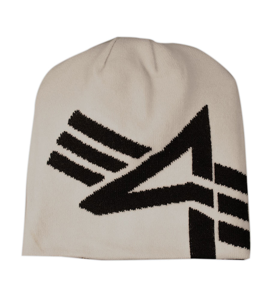 Шапка ALPHA INDUSTRIES REVERSIBLE BEANIE II black/white 