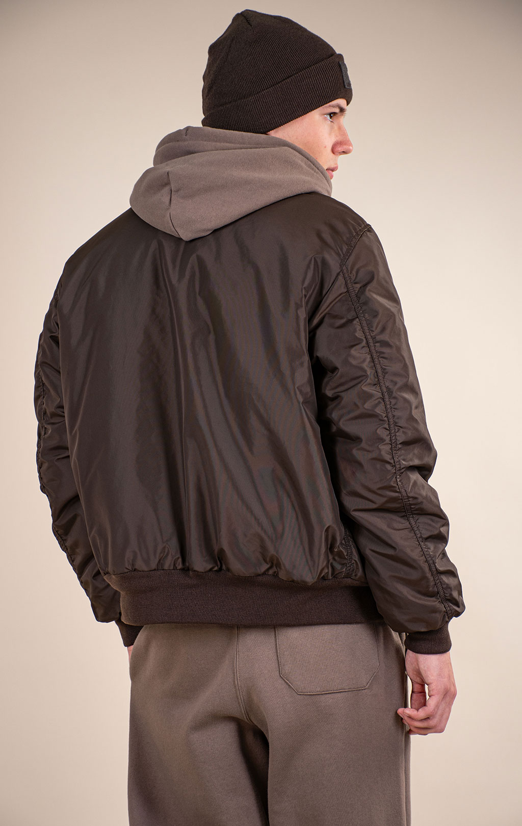 Куртка лётная ALPHA INDUSTRIES CWU 45/P RELAXED FIT FLIGHT JACKET (OXFORD) FW 26/27 hickory 