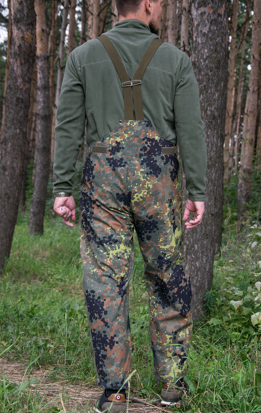 Брюки непромокаемые Gore-Tex Gore-Tex flecktarn б/у Германия