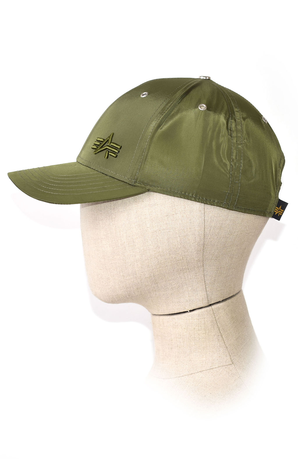 Бейсболка ALPHA INDUSTRIES SMALL LOGO FLIGHT CAP dark green 