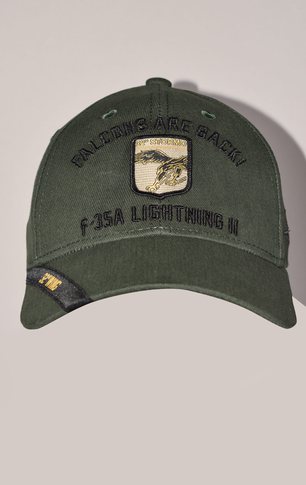 Бейсболка AERONAUTICA MILITARE FW 22/23/CN verde bandeira (HA 1121)