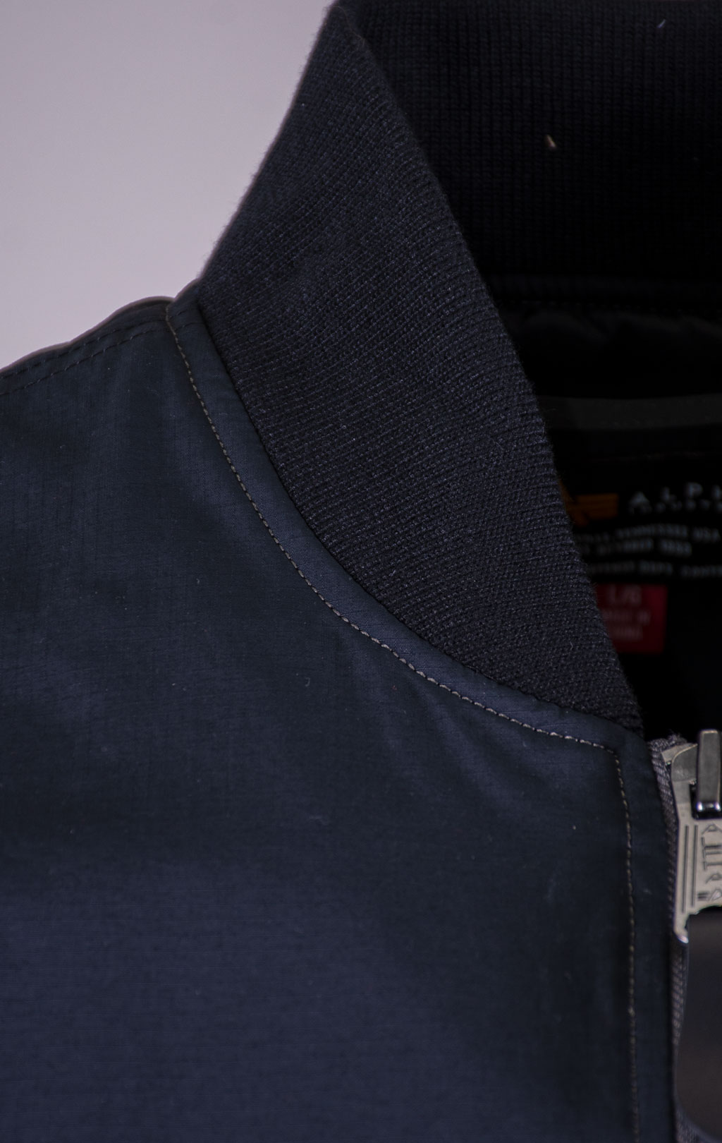 Бомбер-ветровка ALPHA INDUSTRIES L-2B RELAXED PATCHWORK FLIGHT JACKET SS 26 black 