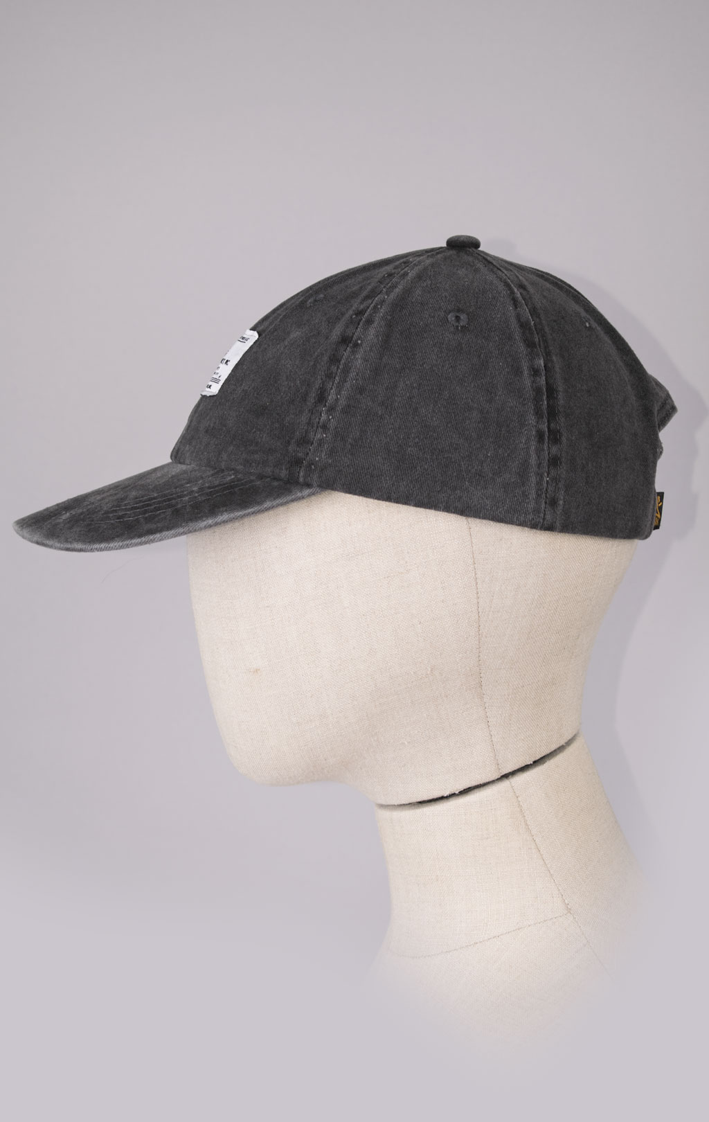 Бейсболка ALPHA INDUSTRIES BATTLEWASH CAP FW 23/24 black 