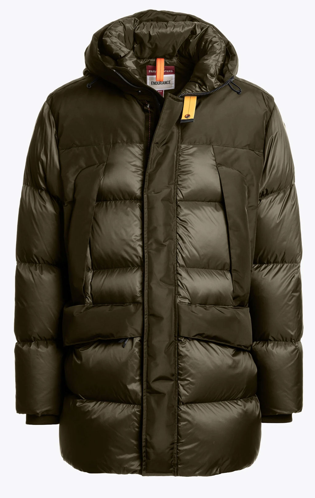 Пуховик PARAJUMPERS SHEDIR FW 25/26 olive grey 