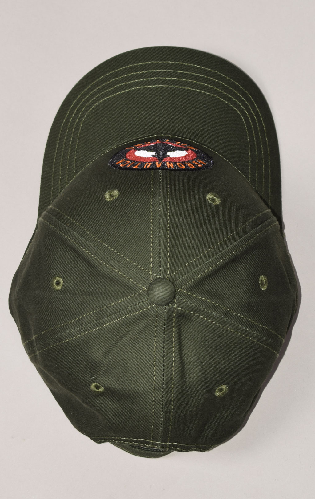 Бейсболка AERONAUTICA MILITARE SS 22/CN verde militare (HA 1108)