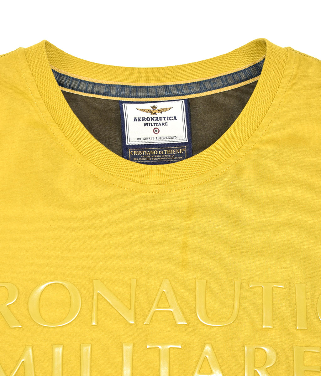 Футболка AERONAUTICA MILITARE FW 19/20 giallo (TS 1643) 