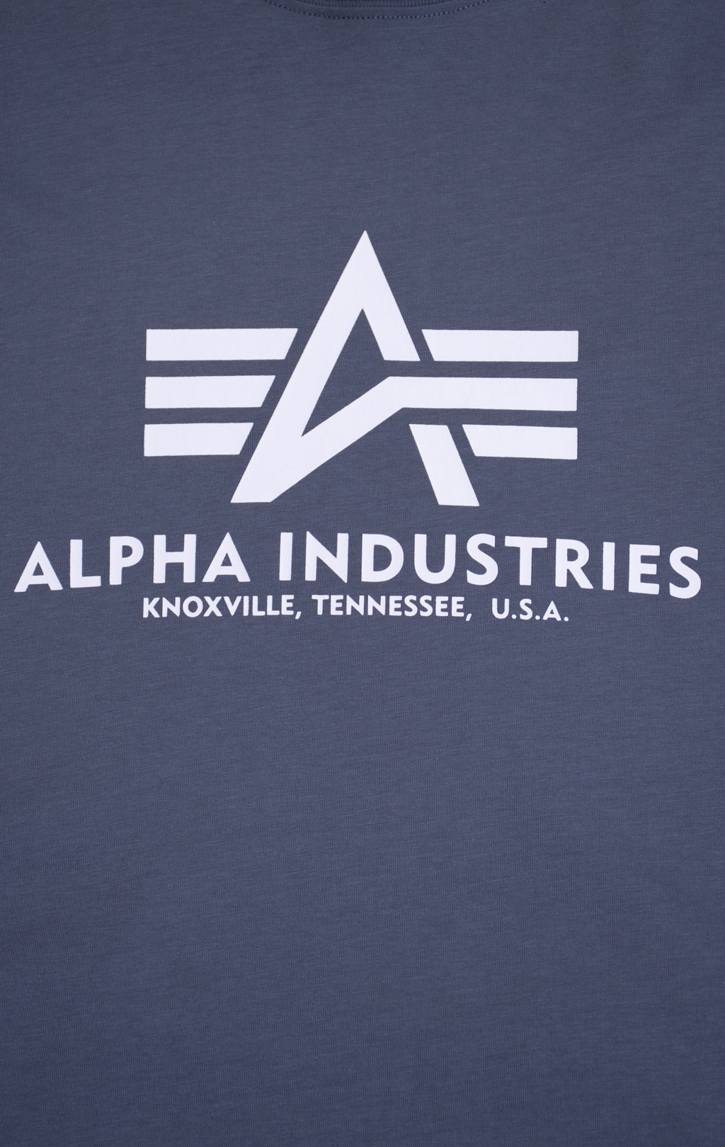 Футболка ALPHA INDUSTRIES BASIC T denim blue 