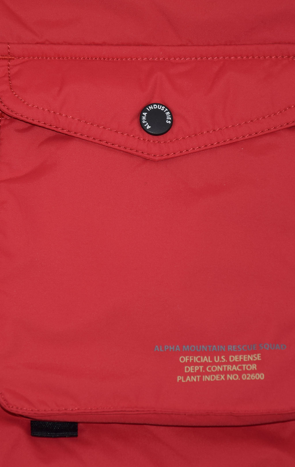 Куртка ALPHA INDUSTRIES MOUNTAIN ALL WEATHER JACKET speed red 