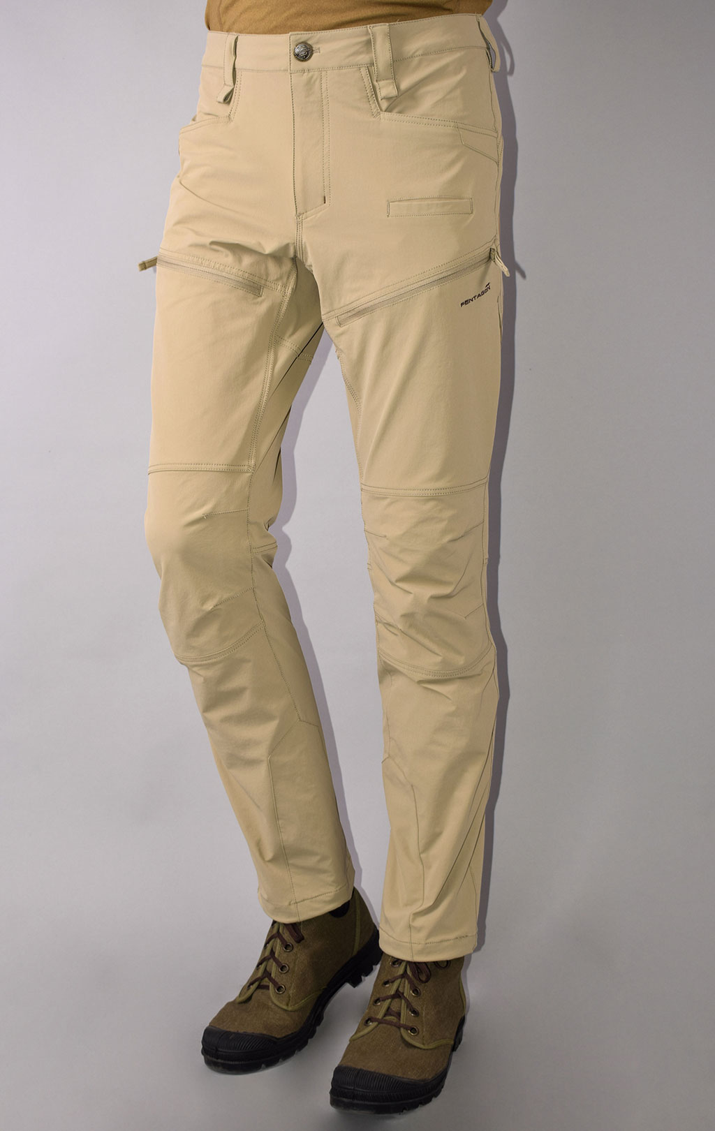 Брюки тактические Pentagon RENEGADE TROPIC big size полиэстр91%/эластейн6% stretch khaki 05047 