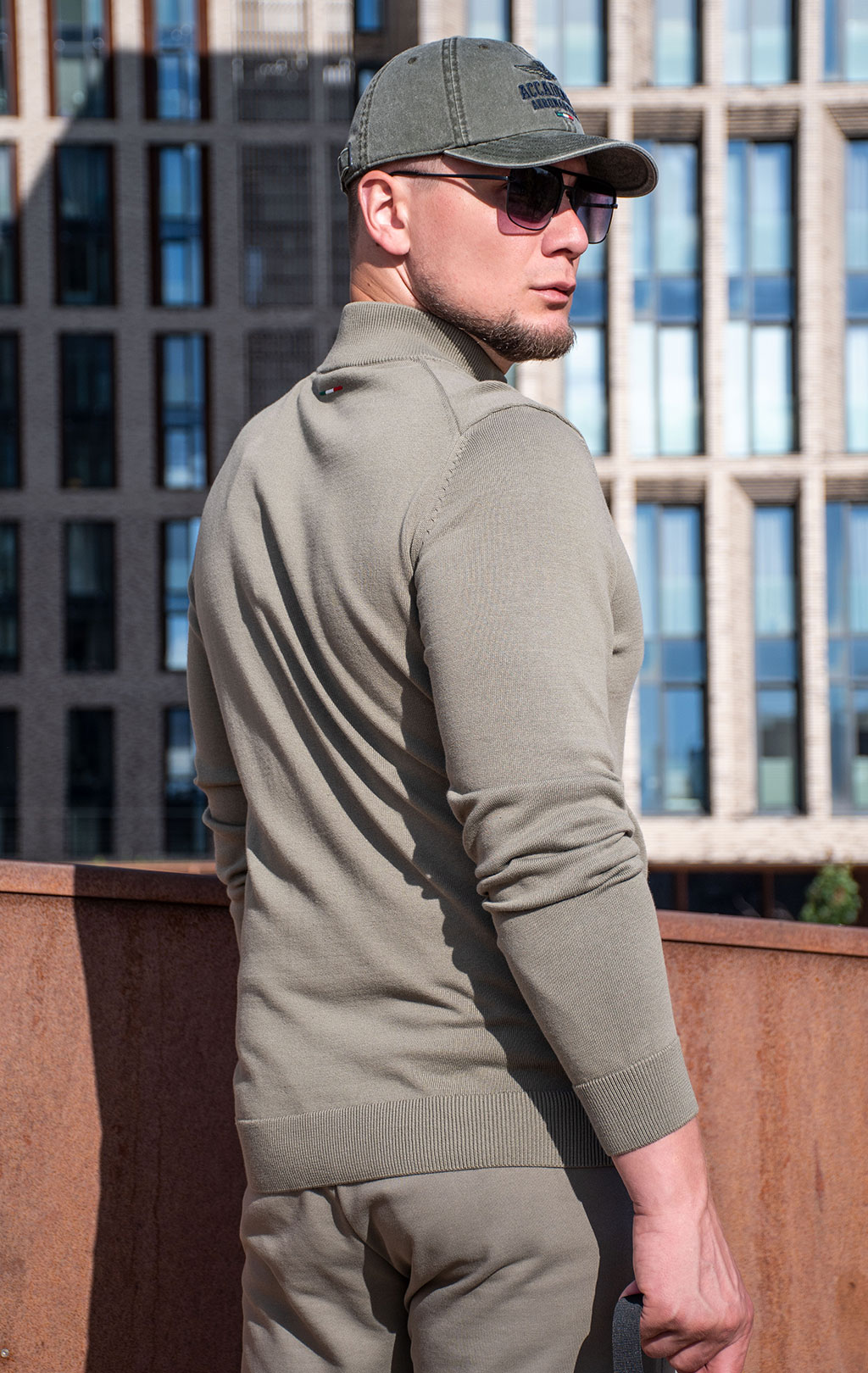 Свитер AERONAUTICA MILITARE FW 24/25/BG dark military (MA 1510) 