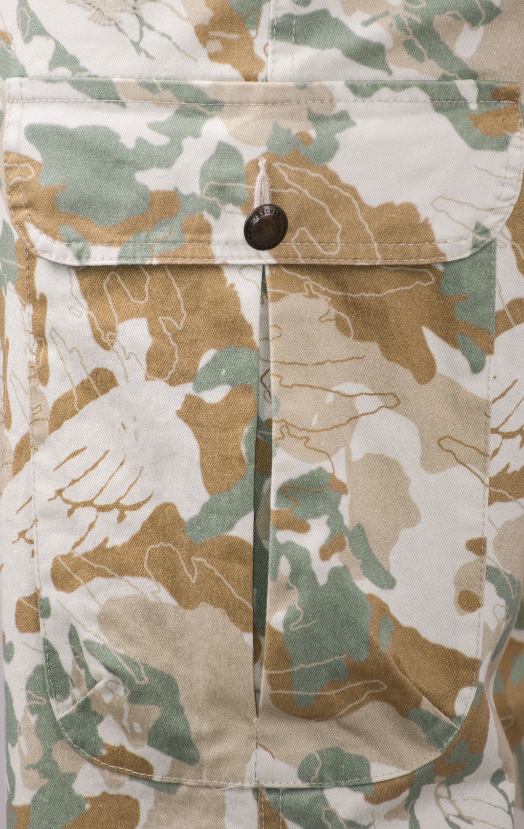 Женские брюки-карго AERONAUTICA MILITARE SS 24/TN camouflage naturale/salvia (PA 1595) 