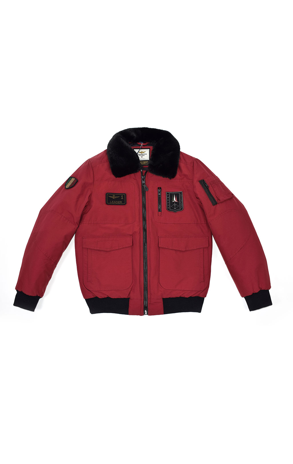 Куртка-пилот AERONAUTICA MILITARE FW 20/21/CN rosso (AB 1907) 