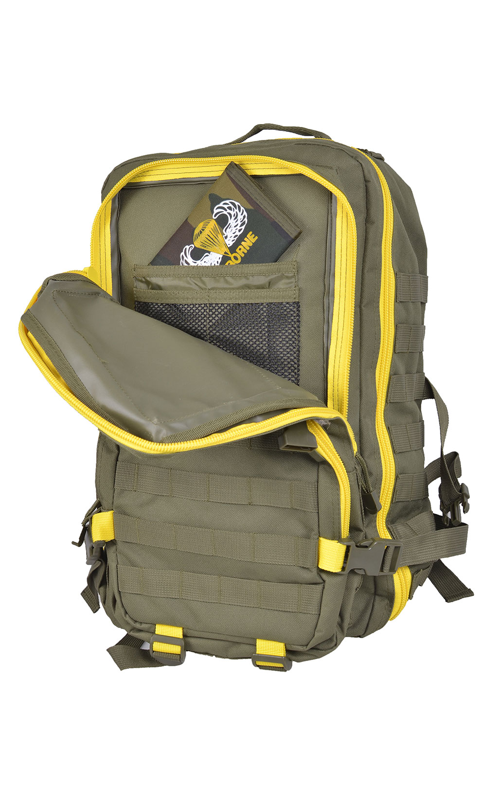 Рюкзак тактический BRANDIT Assault 2-color large olive yellow 
