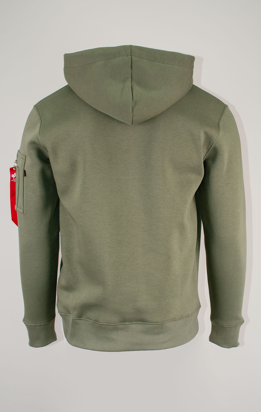 Толстовка ALPHA INDUSTRIES EMB HOODY dark olive 