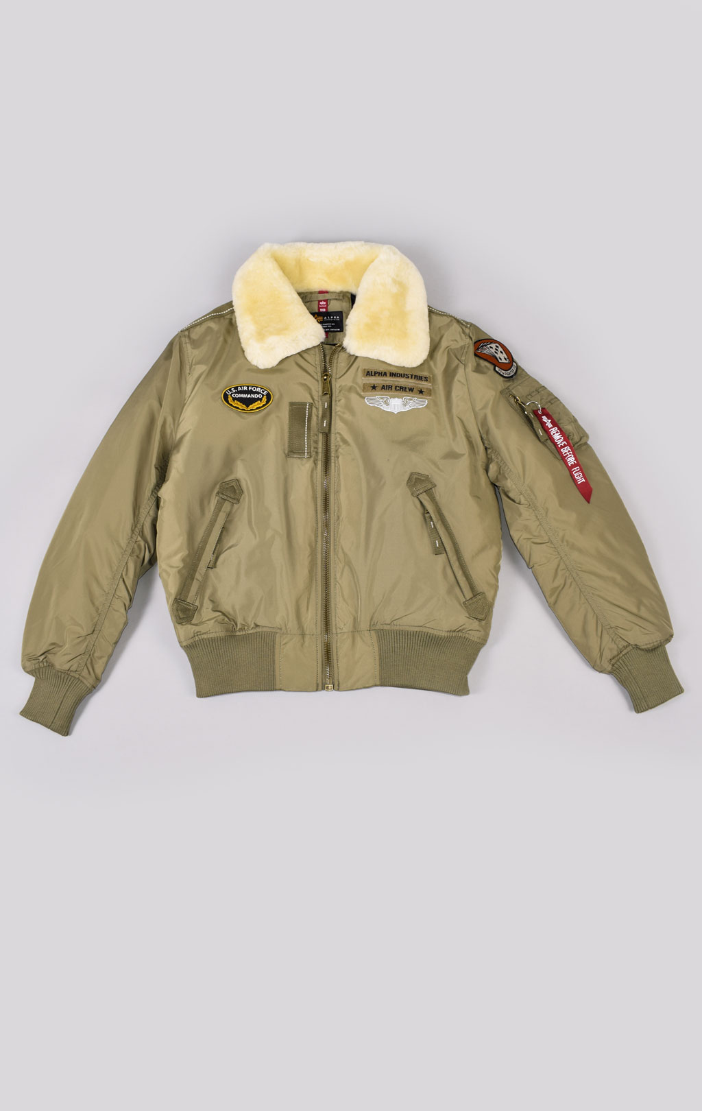 Куртка-пилот ALPHA INDUSTRIES INJECTOR-III AIR FORCE stratos 